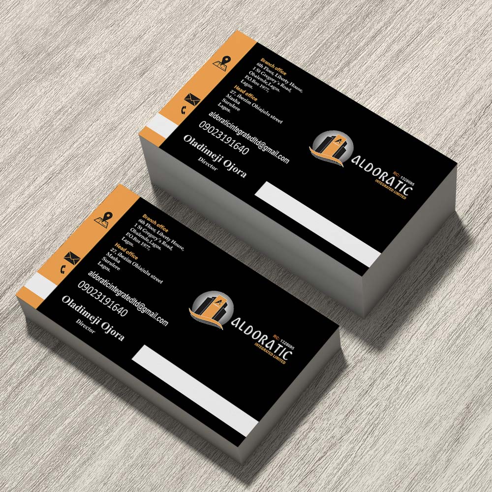 One side business card - LATWINS CONCEPTS